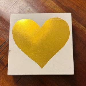 Gold Heart